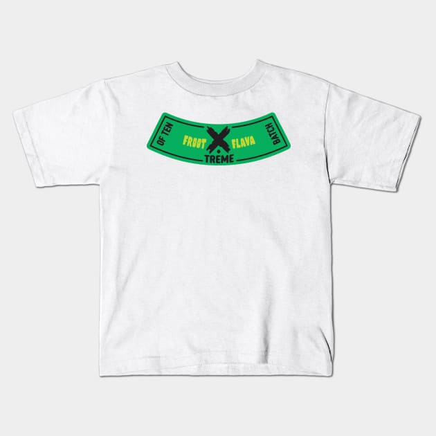 Cider Label - Neck Kids T-Shirt by Mouse